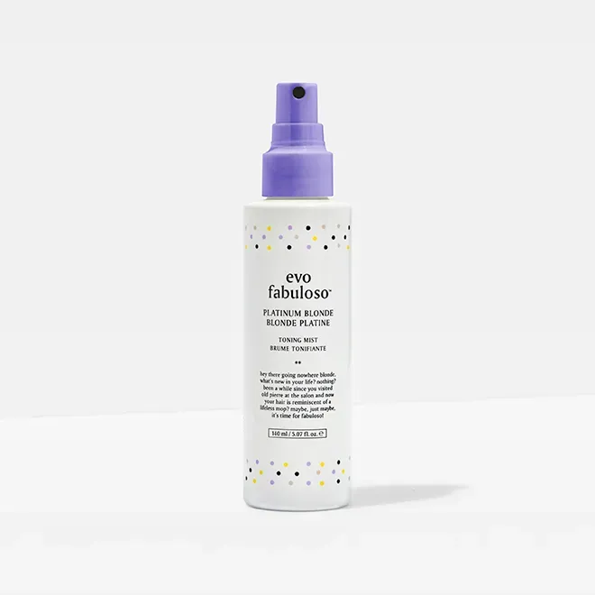 fabuloso platinum blonde toning mist